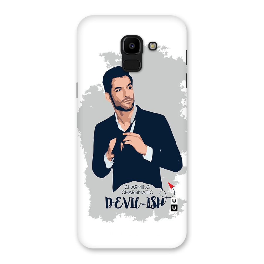 Charming Charismatic Lucifer Back Case for Galaxy J6
