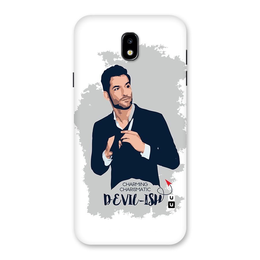 Charming Charismatic Lucifer Back Case for Galaxy J7 Pro