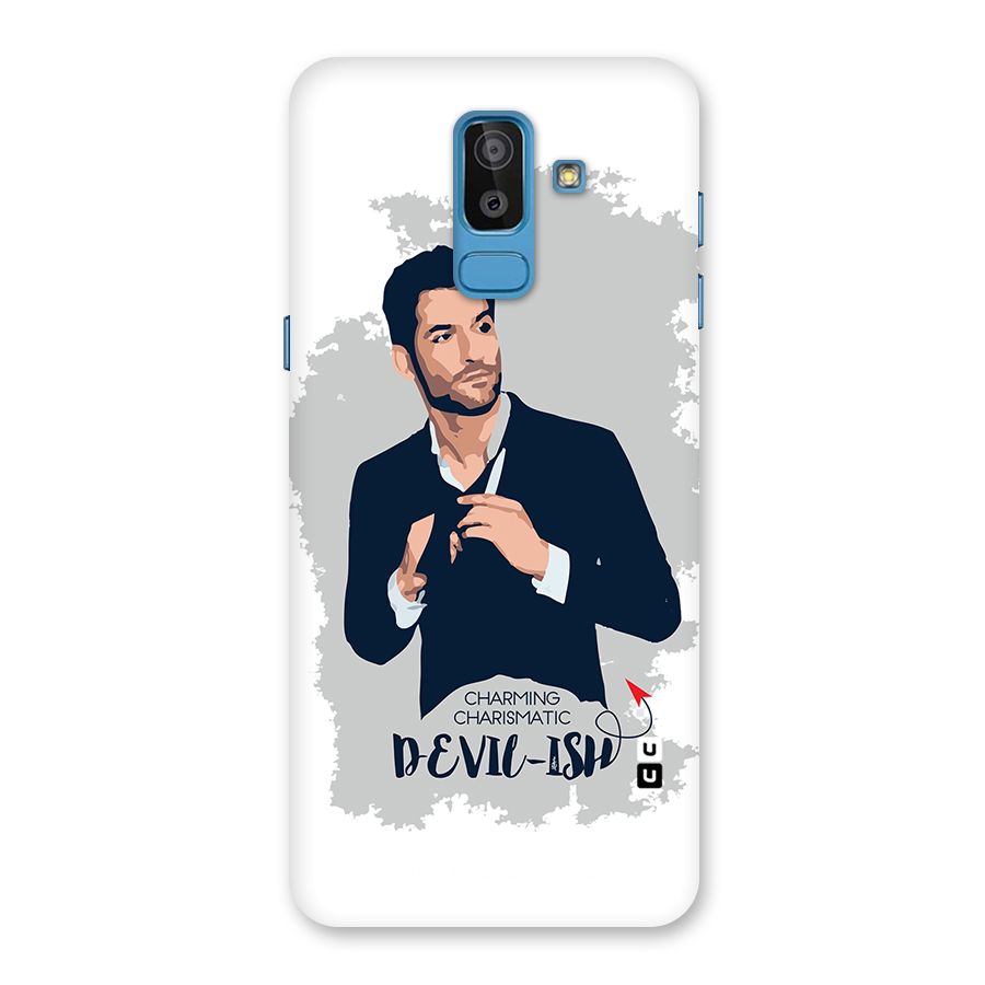Charming Charismatic Lucifer Back Case for Galaxy J8