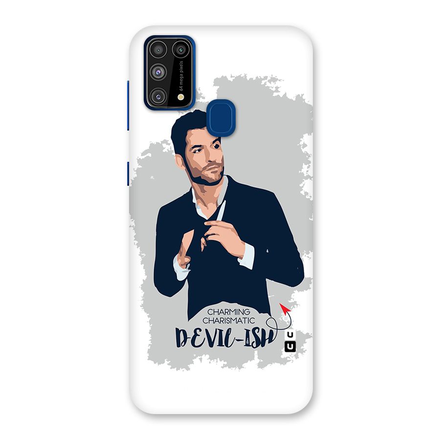 Charming Charismatic Lucifer Back Case for Galaxy M31