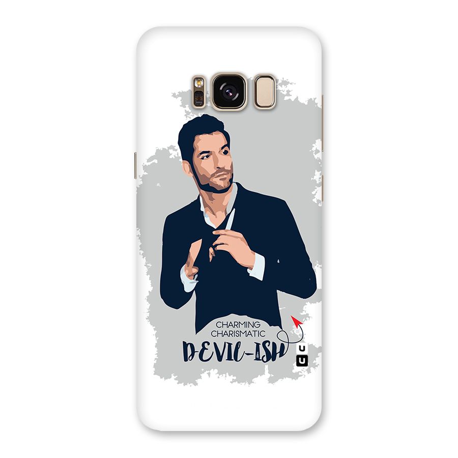 Charming Charismatic Lucifer Back Case for Galaxy S8