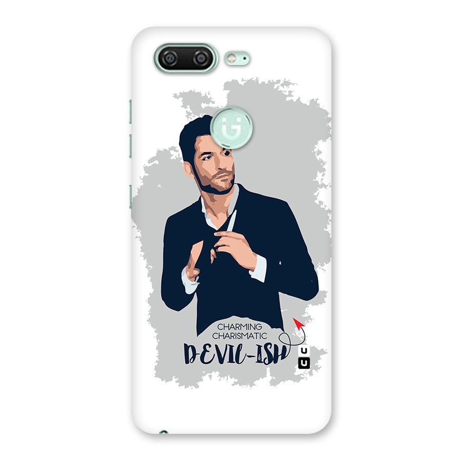 Charming Charismatic Lucifer Back Case for Gionee S10