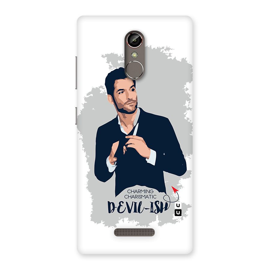 Charming Charismatic Lucifer Back Case for Gionee S6s