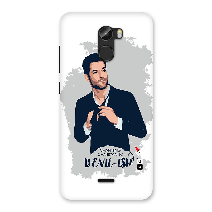 Charming Charismatic Lucifer Back Case for Gionee X1