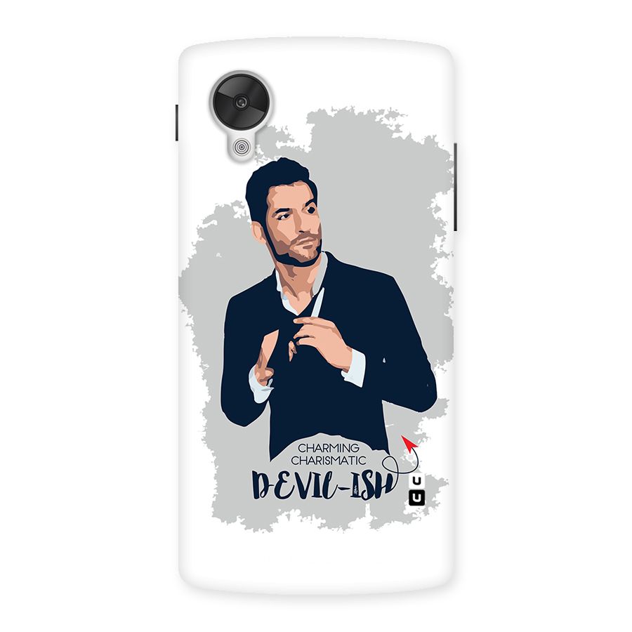 Charming Charismatic Lucifer Back Case for Google Nexsus 5