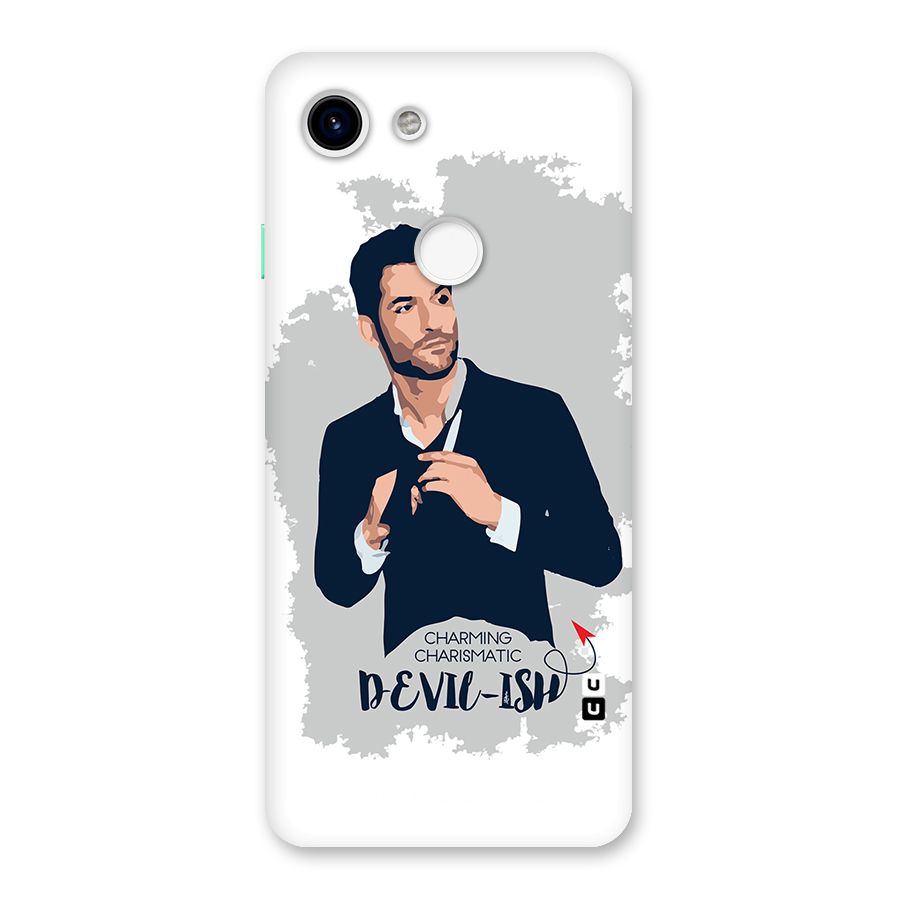 Charming Charismatic Lucifer Back Case for Google Pixel 3