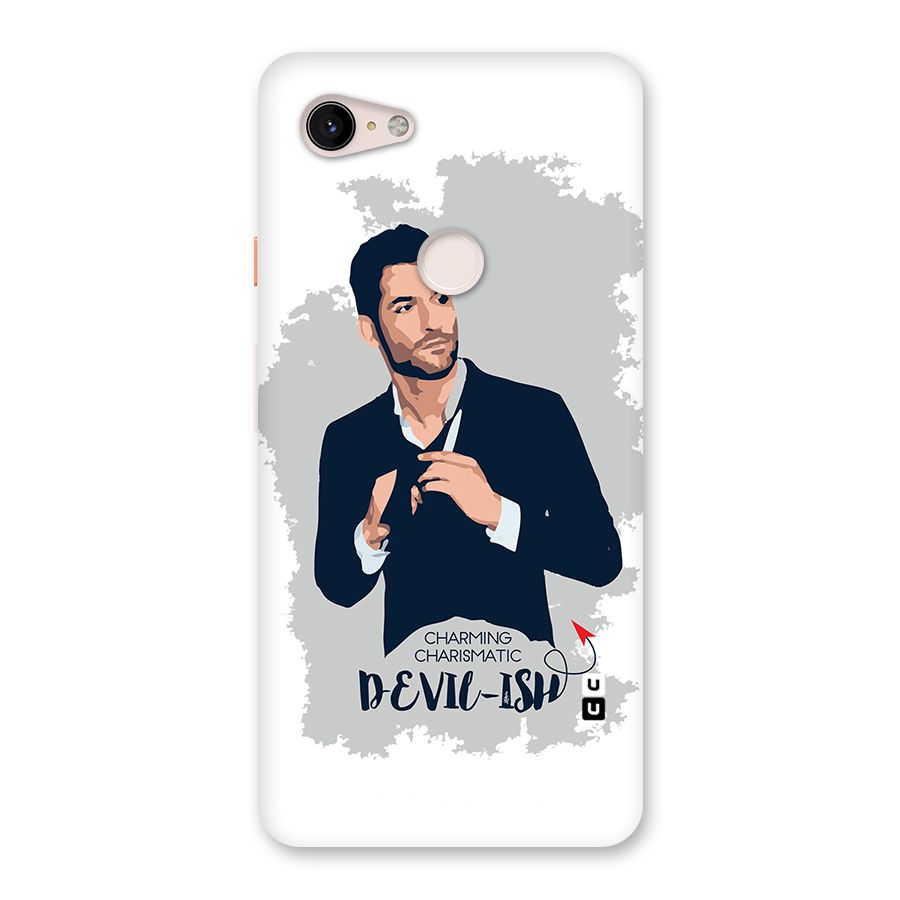 Charming Charismatic Lucifer Back Case for Google Pixel 3 XL