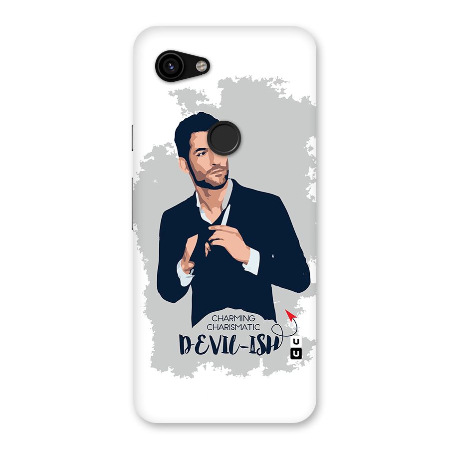 Charming Charismatic Lucifer Back Case for Google Pixel 3a
