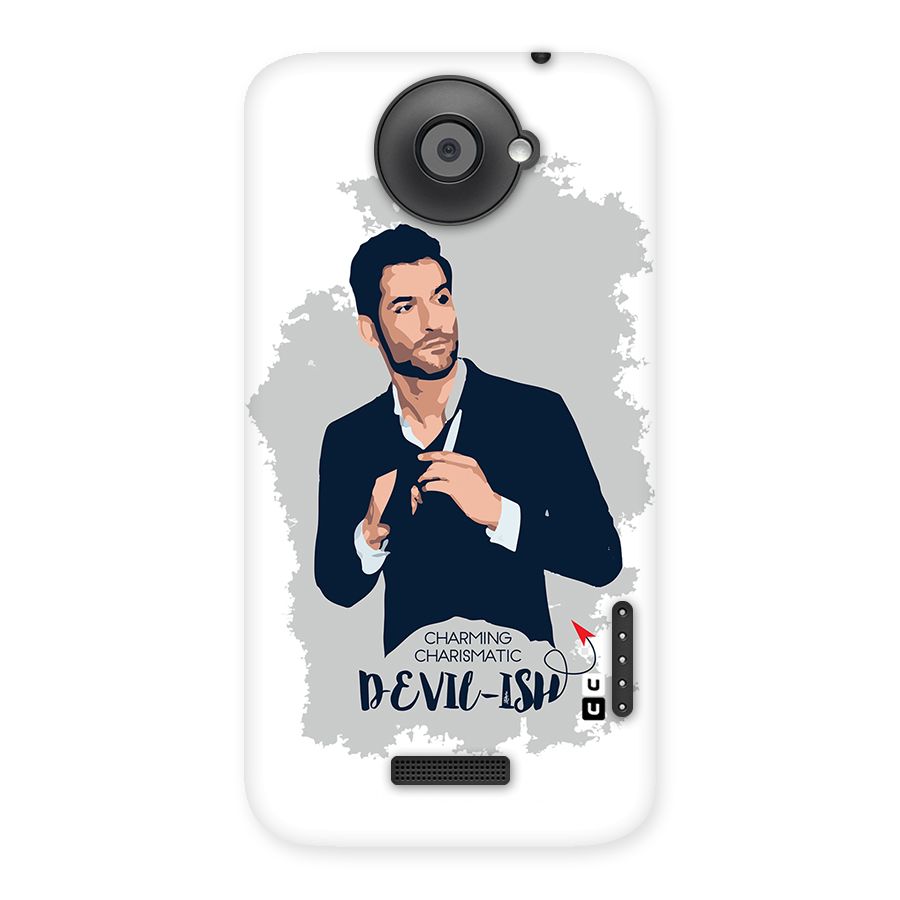 Charming Charismatic Lucifer Back Case for HTC One X