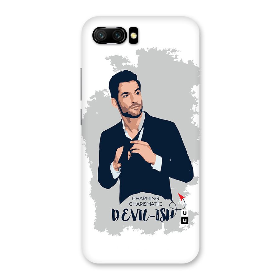 Charming Charismatic Lucifer Back Case for Honor 10