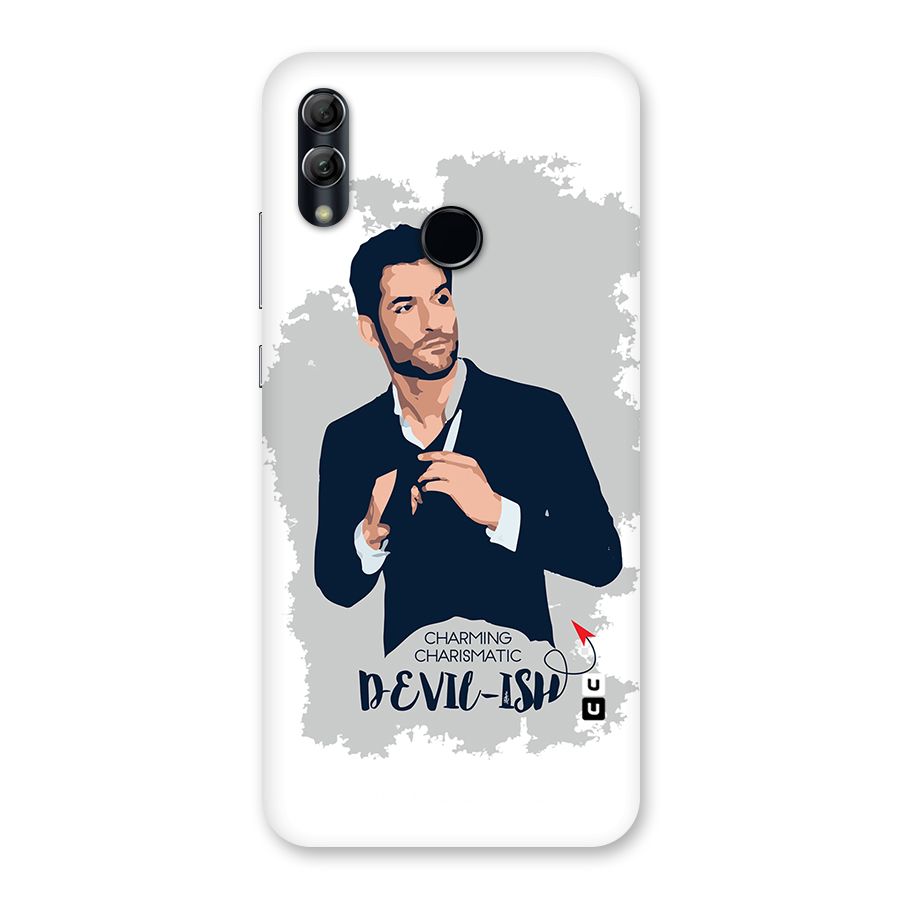 Charming Charismatic Lucifer Back Case for Honor 10 Lite