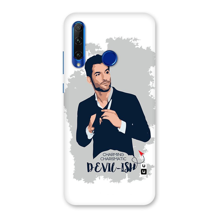 Charming Charismatic Lucifer Back Case for Honor 20i