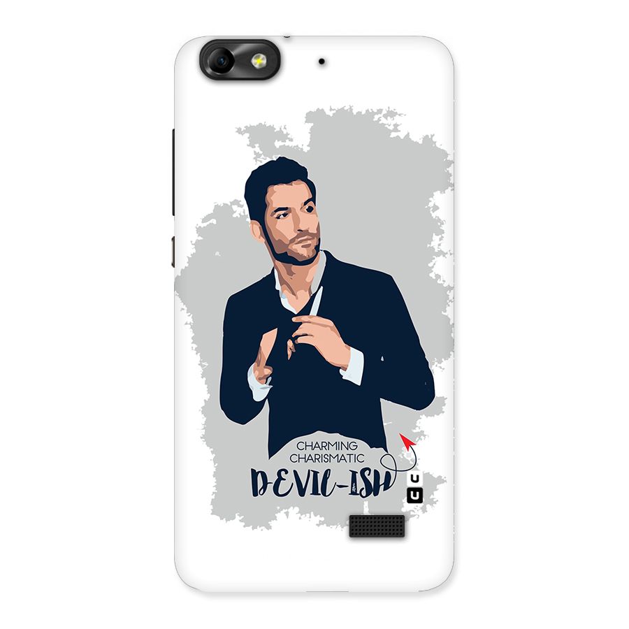 Charming Charismatic Lucifer Back Case for Honor 4C