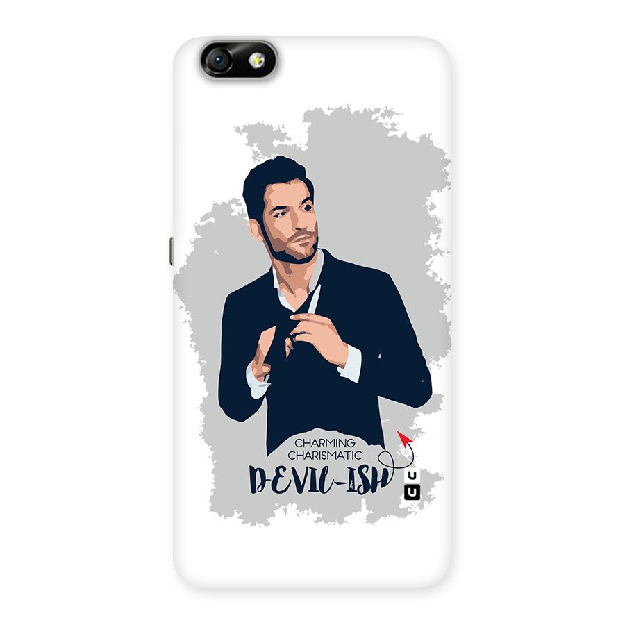 Charming Charismatic Lucifer Back Case for Honor 4X