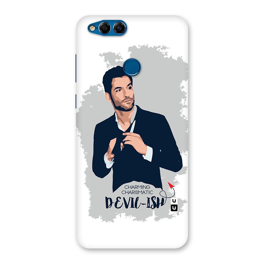 Charming Charismatic Lucifer Back Case for Honor 7X