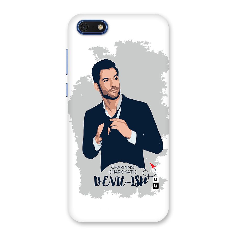 Charming Charismatic Lucifer Back Case for Honor 7s