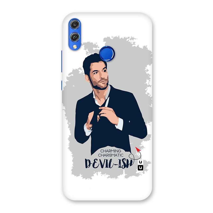 Charming Charismatic Lucifer Back Case for Honor 8X