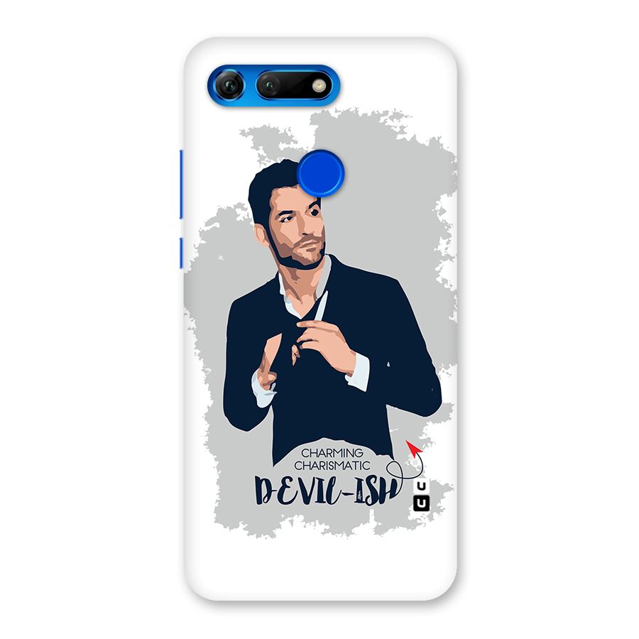Charming Charismatic Lucifer Back Case for Honor View 20
