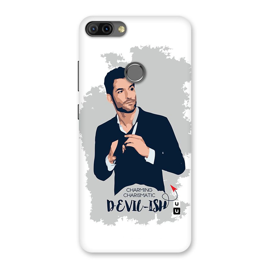 Charming Charismatic Lucifer Back Case for Infinix Hot 6 Pro