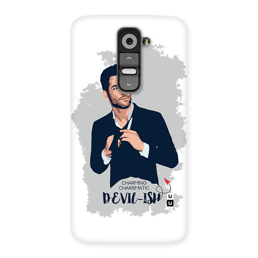 Charming Charismatic Lucifer Back Case for LG G2