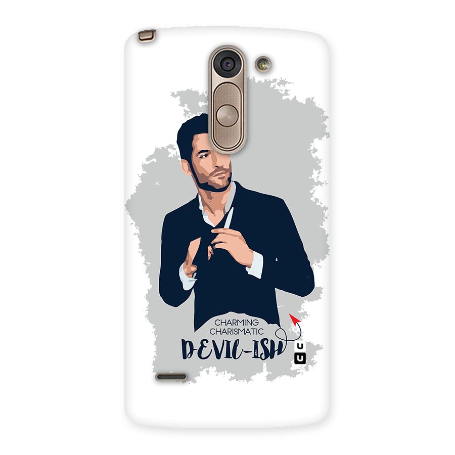 Charming Charismatic Lucifer Back Case for LG G3 Stylus
