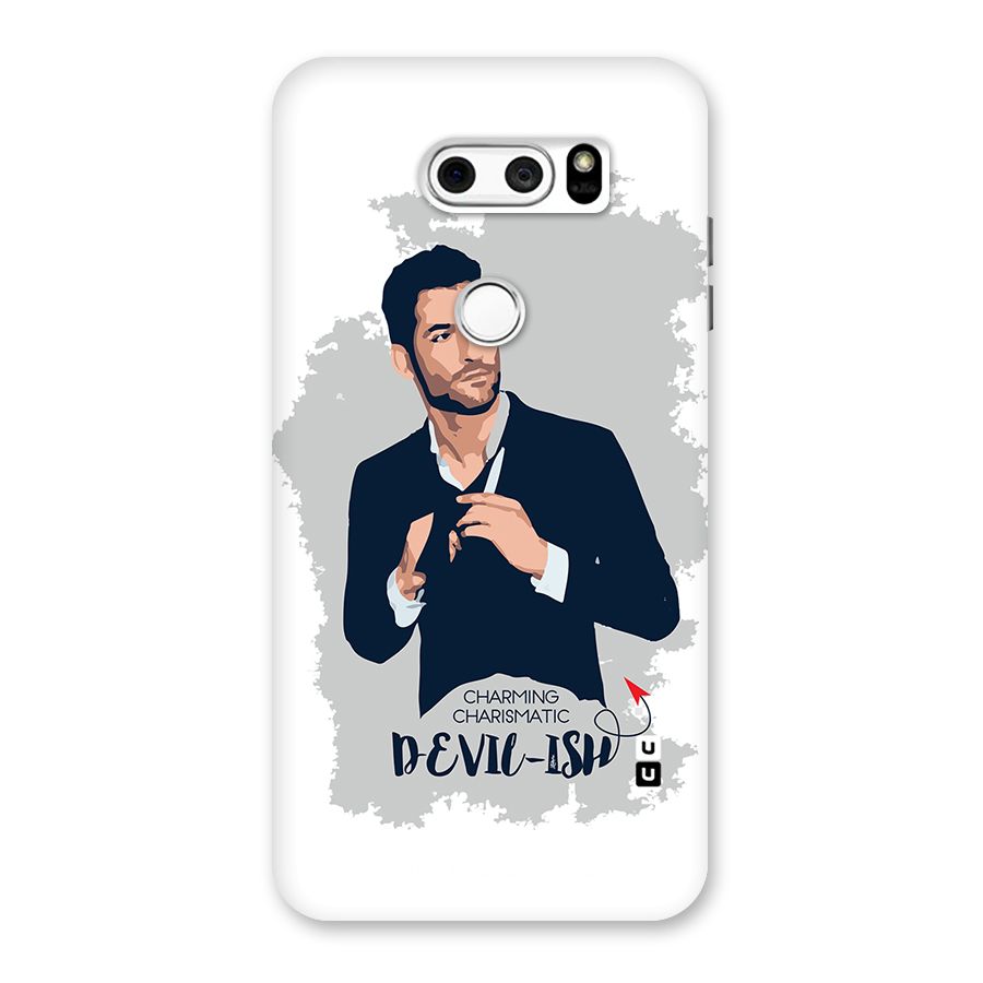Charming Charismatic Lucifer Back Case for LG V30
