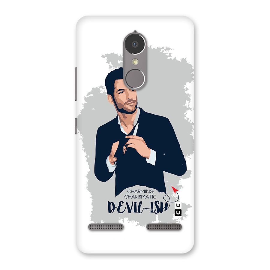 Charming Charismatic Lucifer Back Case for Lenovo K6
