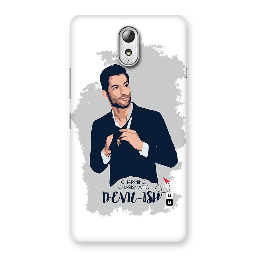 Charming Charismatic Lucifer Back Case for Lenovo Vibe P1M