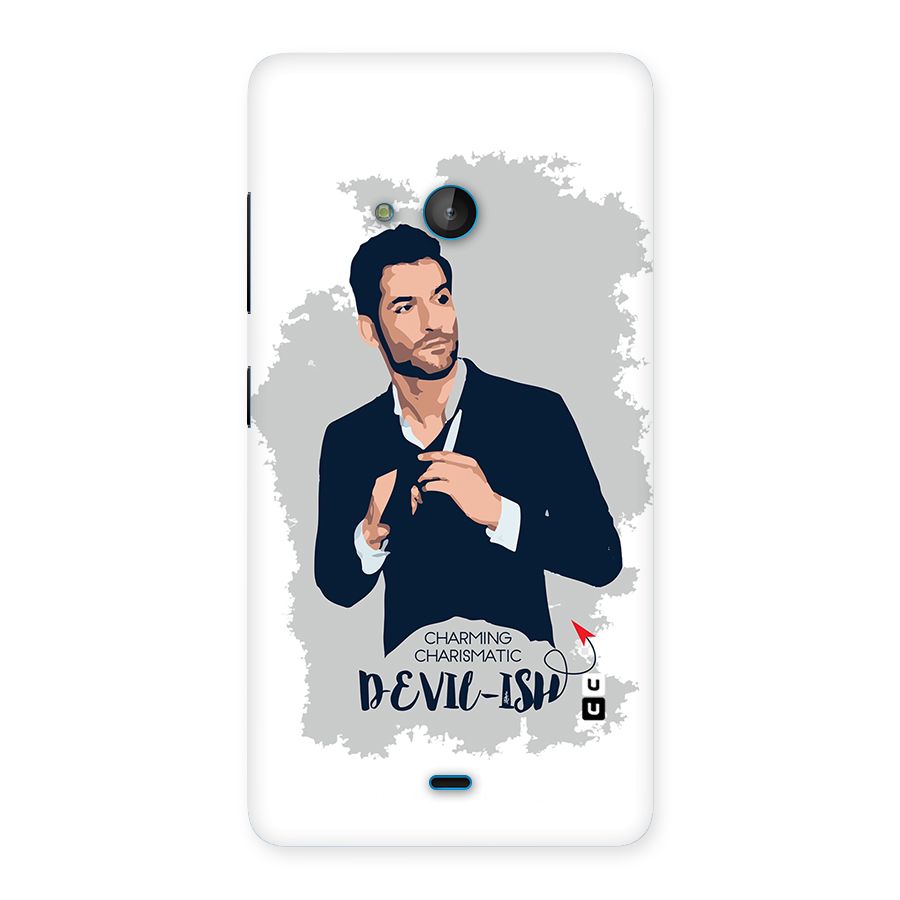 Charming Charismatic Lucifer Back Case for Lumia 540