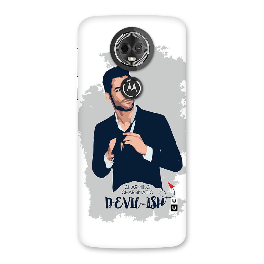 Charming Charismatic Lucifer Back Case for Moto E5 Plus
