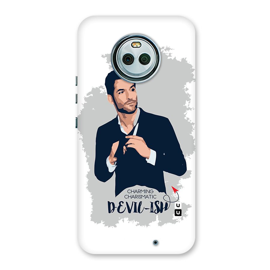 Charming Charismatic Lucifer Back Case for Moto X4
