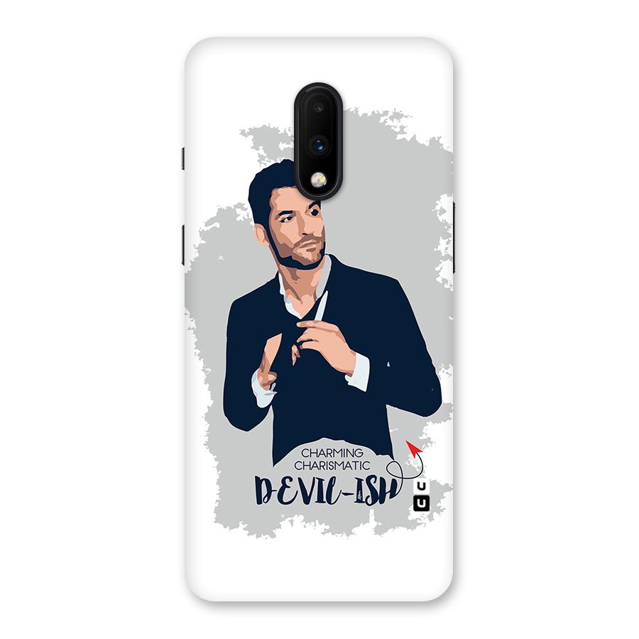 Charming Charismatic Lucifer Back Case for OnePlus 7