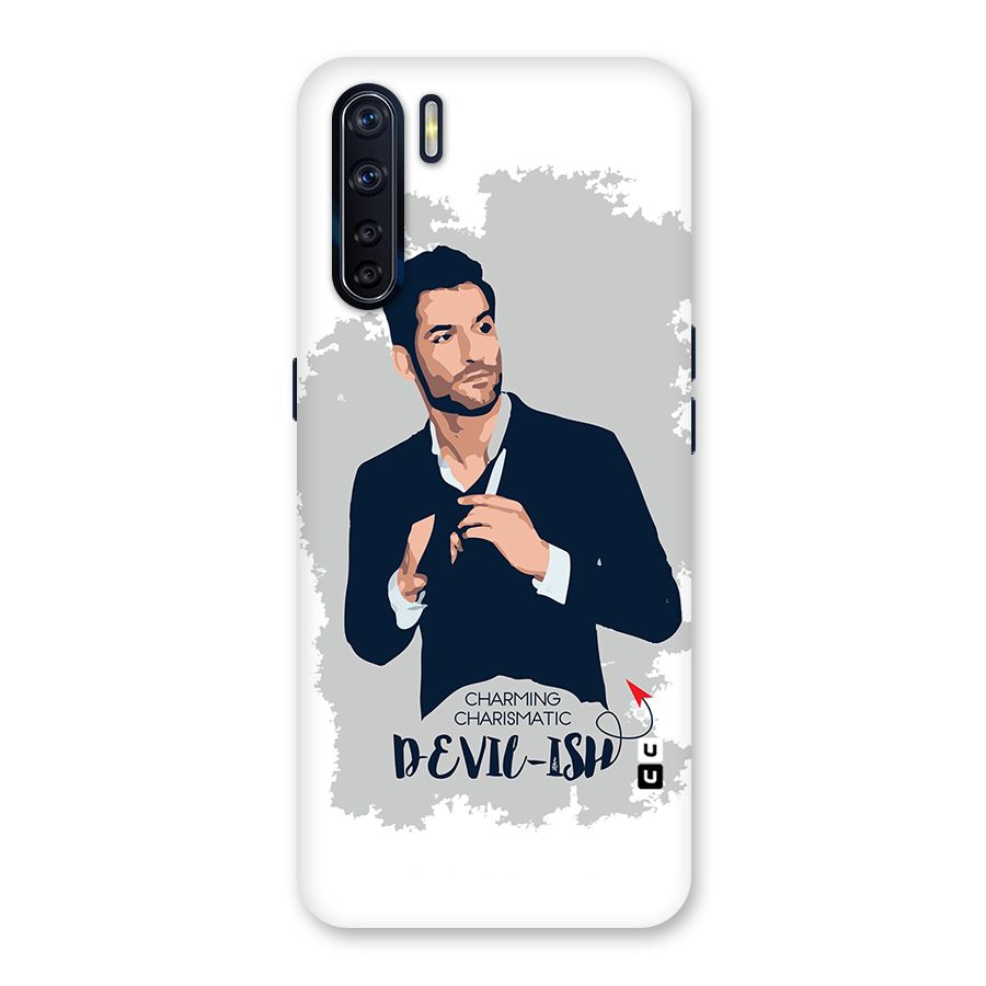 Charming Charismatic Lucifer Back Case for Oppo F15