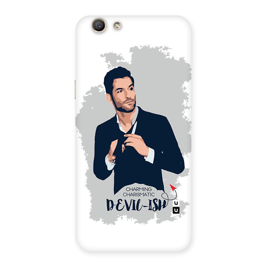 Charming Charismatic Lucifer Back Case for Oppo F1s