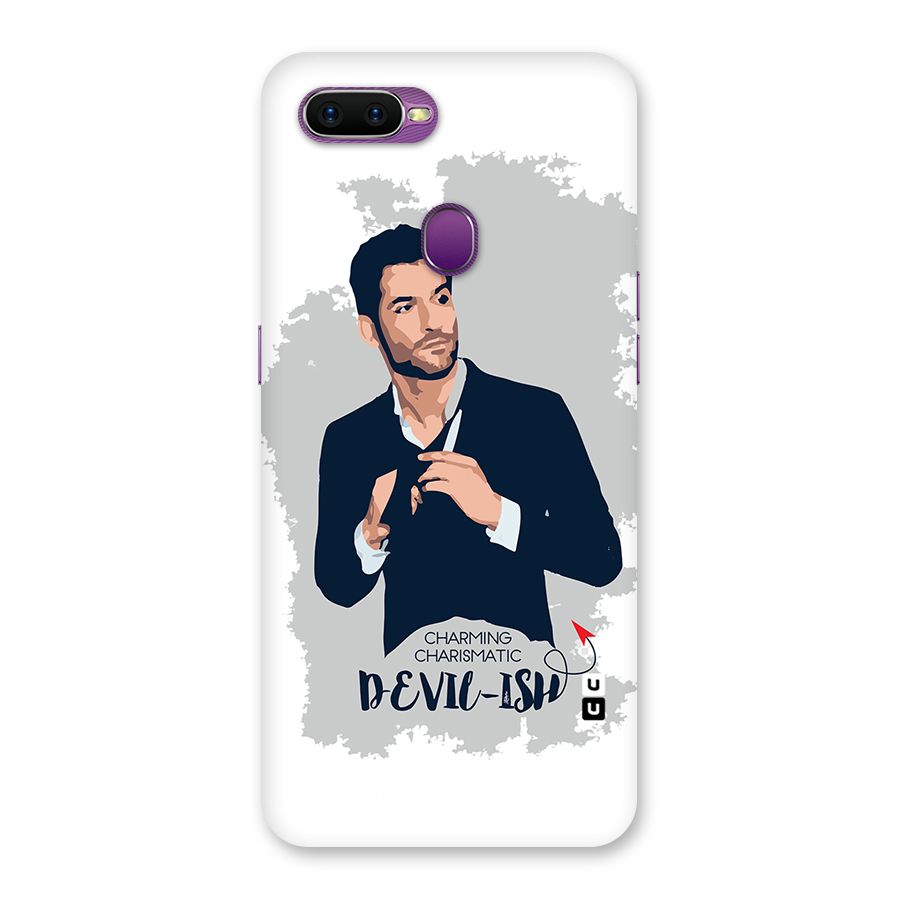 Charming Charismatic Lucifer Back Case for Oppo F9