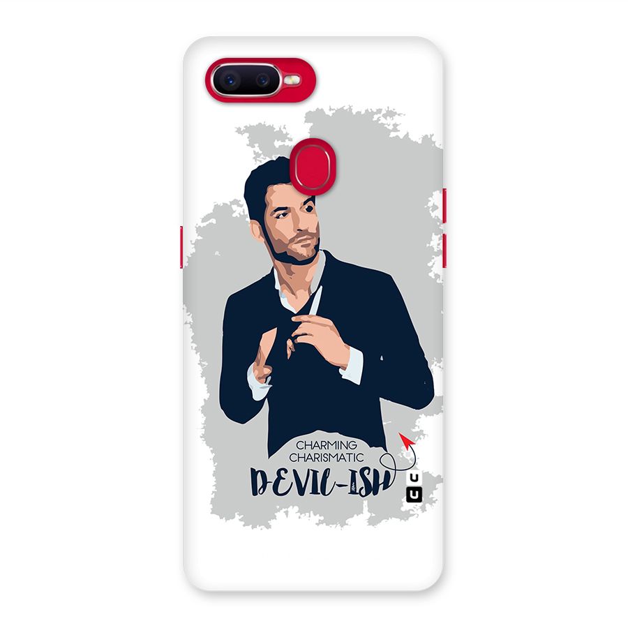 Charming Charismatic Lucifer Back Case for Oppo F9 Pro