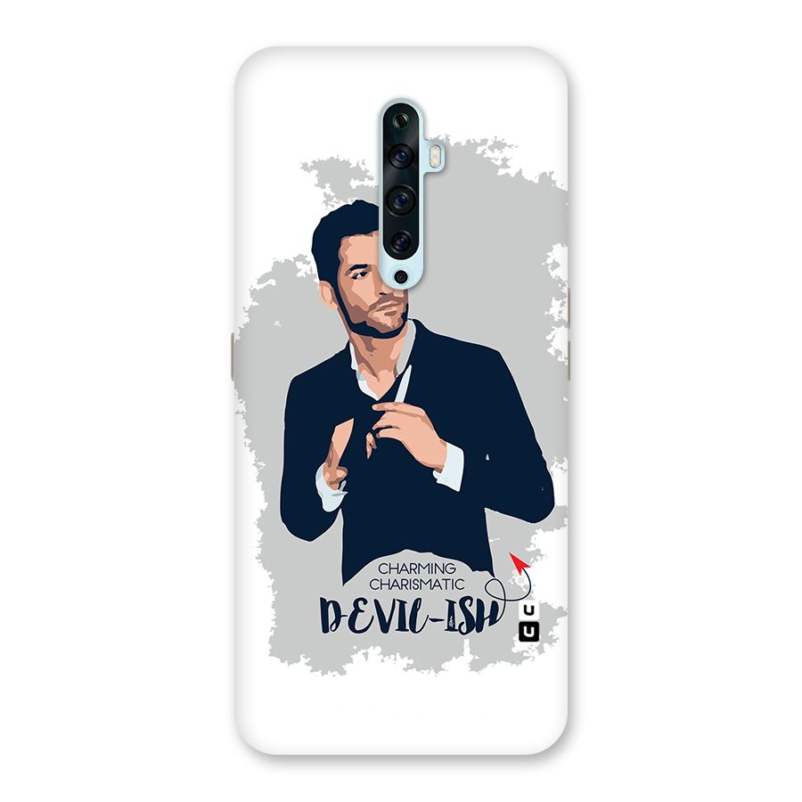 Charming Charismatic Lucifer Back Case for Oppo Reno2 Z