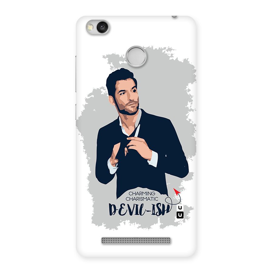 Charming Charismatic Lucifer Back Case for Redmi 3S Prime