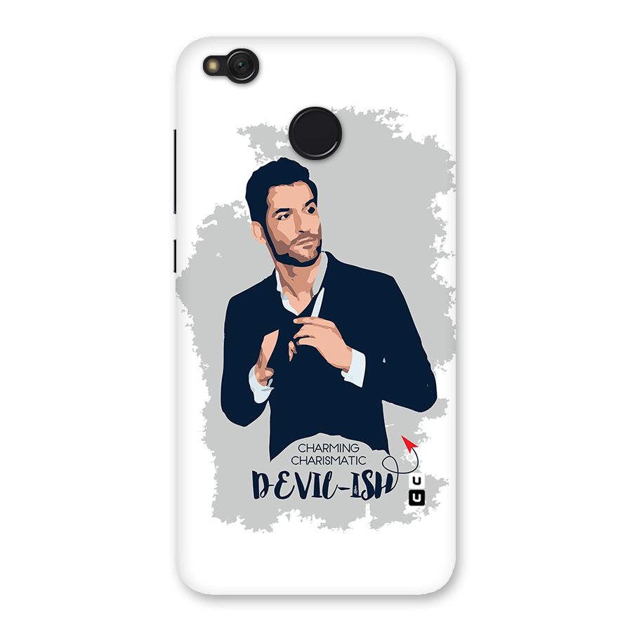 Charming Charismatic Lucifer Back Case for Redmi 4