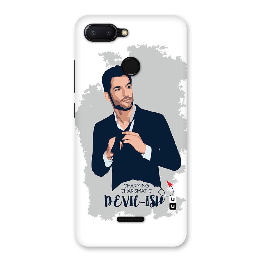Charming Charismatic Lucifer Back Case for Redmi 6