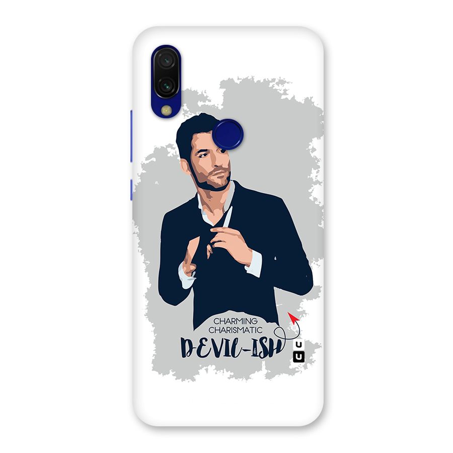 Charming Charismatic Lucifer Back Case for Redmi 7