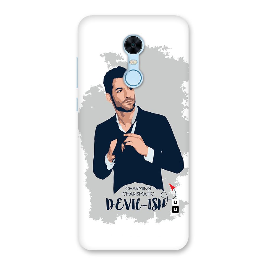 Charming Charismatic Lucifer Back Case for Redmi Note 5