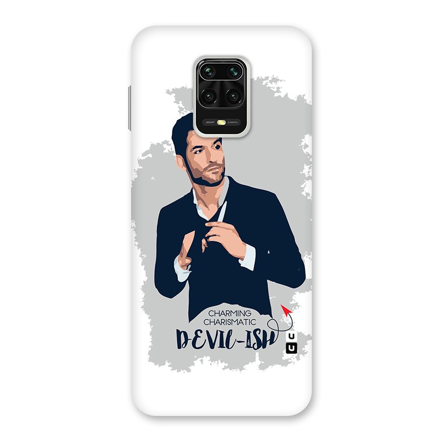 Charming Charismatic Lucifer Back Case for Redmi Note 9 Pro Max