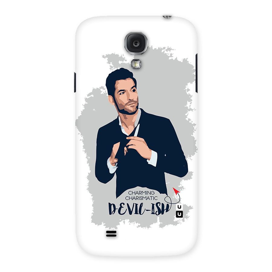 Charming Charismatic Lucifer Back Case for Samsung Galaxy S4