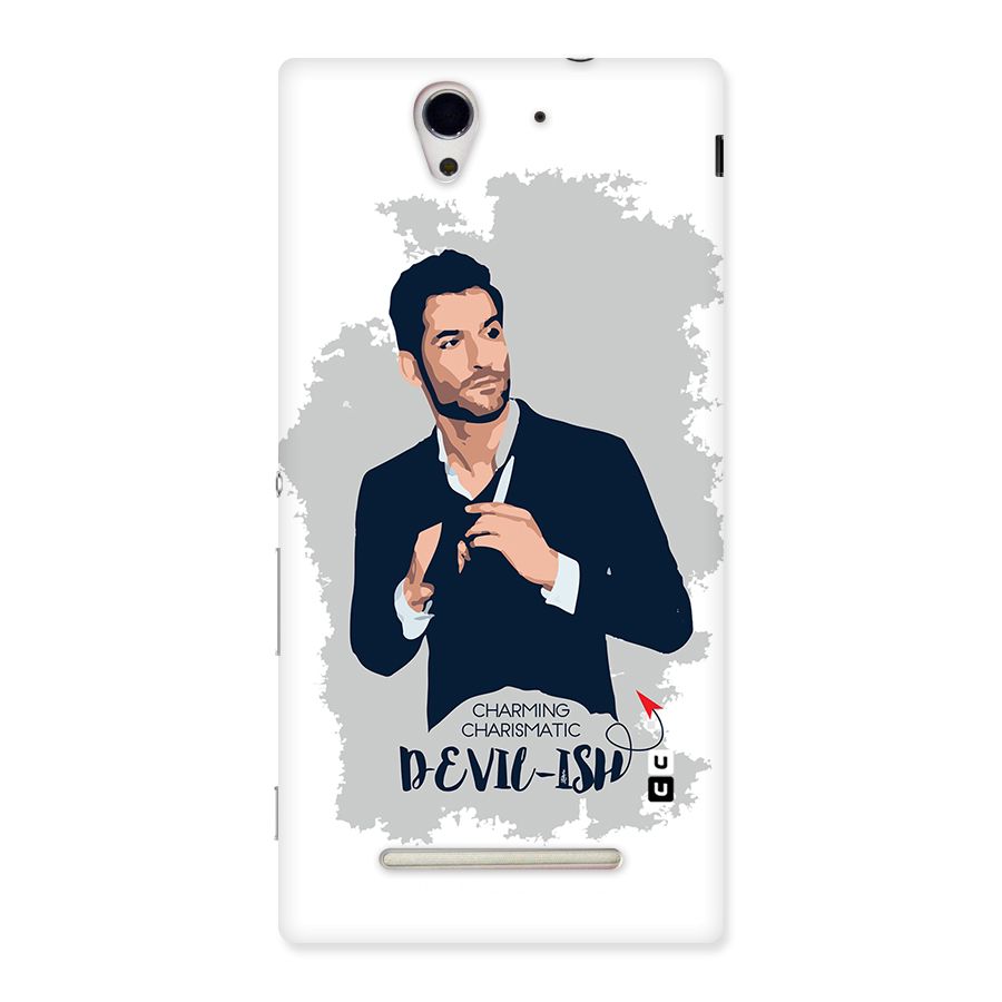 Charming Charismatic Lucifer Back Case for Sony Xperia C3