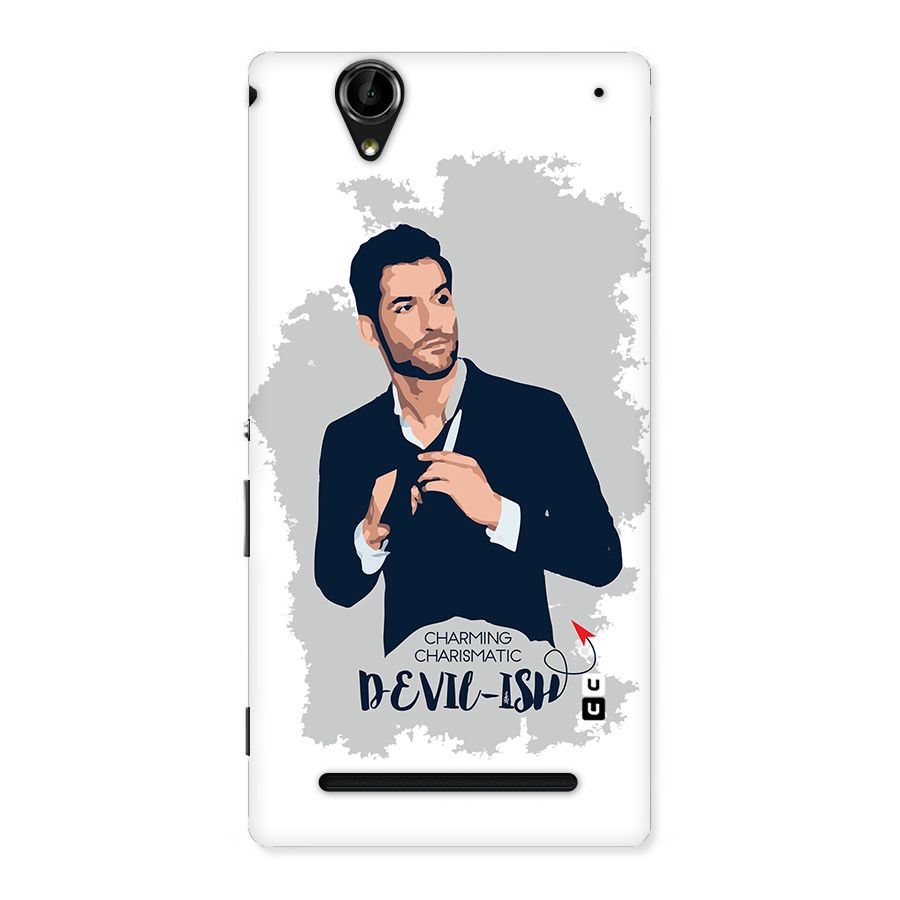 Charming Charismatic Lucifer Back Case for Sony Xperia T2