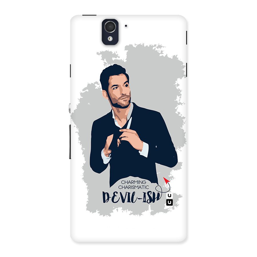 Charming Charismatic Lucifer Back Case for Sony Xperia Z