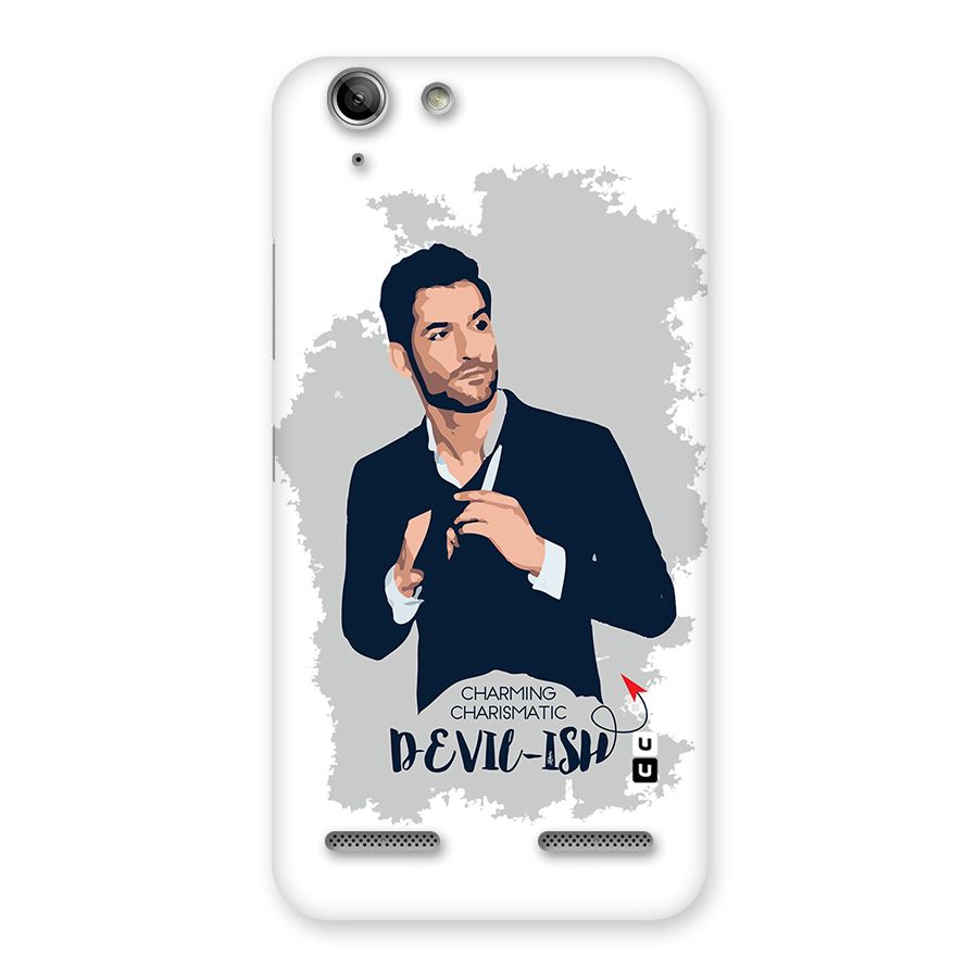 Charming Charismatic Lucifer Back Case for Vibe K5 Plus