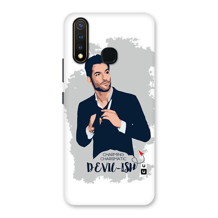 Charming Charismatic Lucifer Back Case for Vivo U20