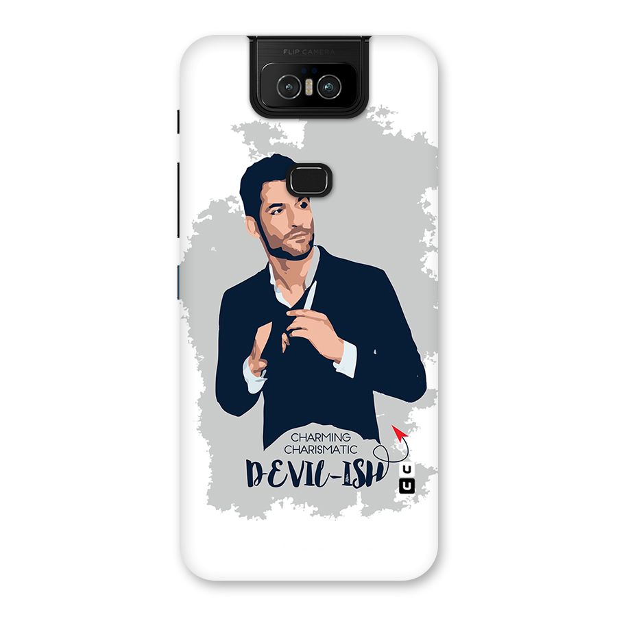 Charming Charismatic Lucifer Back Case for Zenfone 6z